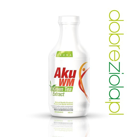 AkuWM ZIELONA HERBATA 480 ml (Kontrola Wagi)